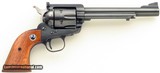 Ruger Blackhawk .357 Magnum. 1962, 6.5, three screw, flat top, 85 percent