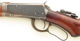 Winchester 1894 takedown .30-30, 1904, letter, 20-inch heavy barrel, fancy wood, half magazine, folding front and rear sights, layaway - 6 of 15