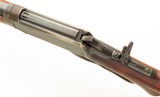 Winchester 1894 takedown .30-30, 1904, letter, 20-inch heavy barrel, fancy wood, half magazine, folding front and rear sights, layaway - 7 of 15