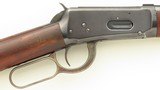 Winchester 1894 .25-35 saddle ring carbine, 1911, letter, King rotating front sight, three-leaf rear sight, good bore, 75 percent, layaway - 5 of 15