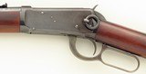 Winchester 1894 .25-35 saddle ring carbine, 1911, letter, King rotating front sight, three-leaf rear sight, good bore, 75 percent, layaway - 6 of 15