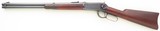 Winchester 1894 .25-35 saddle ring carbine, 1911, letter, King rotating front sight, three-leaf rear sight, good bore, 75 percent, layaway - 2 of 15