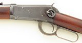 Winchester 1894 .25-35 saddle ring carbine, 1911, letter, King rotating front sight, three-leaf rear sight, good bore, 75 percent, layaway - 6 of 15