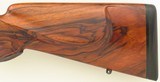 Biesen custom Winchester pre-64 70 .338 Winchester Magnum, engraved, special checkering, AAA English, Blackburn, 97%, layaway - 11 of 15