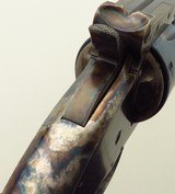 Ubertil Schofield Hardin 1875 .45 Colt, bright blue, color case, unfired since proof, box, 98%, layaway - 5 of 10