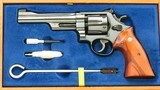 Smith & Wesson 27-2 .357 Magnum, N446141, 1977, 6-inch pinned, recessed, outstanding tune, under 100 rounds, over 98 percent, wood box, layaway - 2 of 8