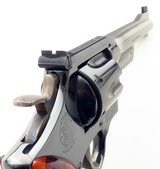 Smith & Wesson 27-2 .357 Magnum, N446141, 1977, 6-inch pinned, recessed, outstanding tune, under 100 rounds, over 98 percent, wood box, layaway - 3 of 8