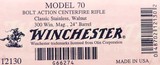 Winchester Model 70 Classic Stainless .300 Winchester Magnum, New Haven, CRF, box unfired, layaway - 12 of 12