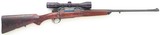 Kurz Mauser 98 Helgeland custom .250-3000, octagon-to-round, three-position, Kepplinger single set, Blackburn, Turkish, game scene, Kahles, layaway - 1 of 15