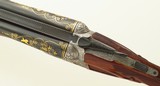 Parker Invincible 16 upgrade, 1941, 28-inch M/F, exhibition English, outstanding engraving, gold relief, 14.25 LOP, 97 percent, layaway - 7 of 15