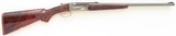 Winchester 21 / CSMC .416 Remington Magnum, express, ejectors, superb walnut, Lantuch gold relief engraving, test target, cased, 97 percent, layaway - 1 of 15
