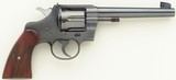 Colt Officers Model Heavy Barrel .32, 6-inch, 1940, outstanding custom work by George Hoenig, estate of Tom Siatos, over 95%, layaway