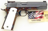 Kimber 1911 Centennial Limited Edition .45 ACP, number 250 of 250, 2010, color case, pristine, wood presentation case, pristine, layaway - 3 of 9