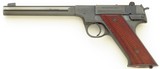 George Hoenig custom High Standard HD Military .22 LR, 6.75, outstanding finish and mechanics, 95 percent, estate of Tom Siatos, layaway - 3 of 10