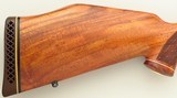 German Weatherby Mark V 7mm Weatherby Magnum, factory engraved with gold lion, checkered knob, 26-inch, layaway - 10 of 14