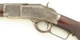 Winchester 1873 .44-40, letter, 1886, 24-inch octagon-to-round, set trigger, deluxe checkered wood, pistol grip, layaway - 6 of 15