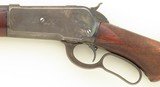 Winchester 1886 .45-90, 1887, letter, 26-inch, set trigger, fancy checkered, pistol grip w/ebony, - 6 of 15