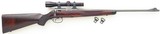 Custom Winchester Model 52 Sporter .22 LR, engraved, rust blue, Leupold, 80 percent, layaway - 1 of 15