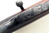 Custom Winchester Model 52 Sporter .22 LR, engraved, rust blue, Leupold, 80 percent, layaway - 14 of 15