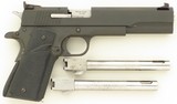 Advance release Springfield Armory Omega 10mm, matte, 1987, 6-inch ported, extra barrels, letter, collection of gunwriter Dick Metcalf, layaway - 2 of 9