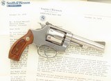 Smith & Wesson Model 63 prototype .22 LR, 1 of 12, 1974, Jinks letters, round butt, 95 percent, layaway, collection of gunwriter Dick Metcalf - 1 of 13