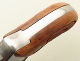 Smith & Wesson Model 63 prototype .22 LR, 1 of 12, 1974, Jinks letters, round butt, 95 percent, layaway, collection of gunwriter Dick Metcalf - 9 of 13