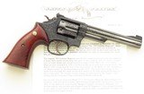 Smith & Wesson Model 19-3 .357 Mag., Class A engraving, letter, 1976, 6-inch, outstanding, unfired, layaway - 1 of 9
