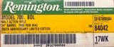 Remington 700 BDL 200th Anniversary 7mm Remington Magnum, 2016, unfired, box, pristine, layaway - 15 of 15