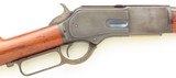 Winchester 1876 .45-60, 1885, letter, 28-inch, marked elevator, strong bore, solid mechanics, 70 percent metal & wood, 60 percent colors, layaway - 5 of 15