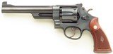 Smith & Wesson .44 Target Model of 1950 (pre-24) .44 Special, 1955, five screw, letter, 6.5-inch, 4x serial, pristine bore, 99 percent, layaway - 3 of 14