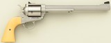 Freedom Arms 83 Premier Grade .475 Linebaugh, 10-inch octagon, inverted crown, tuned, mounts, ragged hole test target, box, snaps, 98%+, layaway - 2 of 12