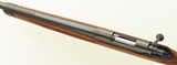 Kimber of Oregon Model 84 .221 Fireball, outstanding AAA claro, checkered knob, skeleton grip cap, box, over 95%, layaway - 4 of 15