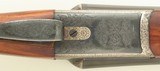Westley Richards drop lock 12, 1912, 28-inch IC/M sleeved for steel by Rigby, 2.75, scalloped, tight, case, factory letter, layaway - 8 of 15