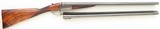 Westley Richards drop lock 12, 1912, 28-inch IC/M sleeved for steel by Rigby, 2.75, scalloped, tight, case, factory letter, layaway - 2 of 15