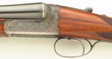 Westley Richards drop lock 12, 1912, 28-inch IC/M sleeved for steel by Rigby, 2.75, scalloped, tight, case, factory letter, layaway - 6 of 15