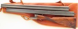 Westley Richards drop lock 12, 1912, 28-inch IC/M sleeved for steel by Rigby, 2.75, scalloped, tight, case, factory letter, layaway