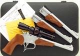 SSK Magnum Pak custom limited edition T/C Contender .357 Mag. / .41 Mag. / .44 Mag., 1978, complete, cased, literature, layaway
