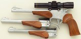 SSK Magnum Pak custom limited edition T/C Contender .357 Mag. / .41 Mag. / .44 Mag., 1978, complete, cased, literature, layaway - 3 of 11