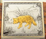Staggering Clayton Nelson miniature Farquharson .222 Remington, Jerry Fisher, Eric Gold, gold game scenes, traps, 1993, unfired, layaway - 11 of 14