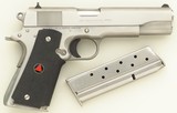 Colt Delta Elite 10mm, 1990, stainless steel, two magazines, great bore, 97 percent - 1 of 7