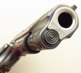 Custom Wilson Combat CQB Elite .45 ACP, 2018, Jere Davidson engraving, crosscut mammoth, presentation box, unfired, layaway - 8 of 11