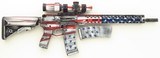 Axelson Tactical USA 15 5.56, second amendment limited edition, red/white/blue, Eotech Vudu, 97 percent, layaway