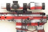 Axelson Tactical USA-15 5.56, second amendment limited edition, red/white/blue, Eotech Vudu, 97 percent, layaway - 6 of 9