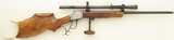 Custom Winchester 1885 High Wall .225 Win., Jim Dubell, Dennis Earl Smith, Gary Griffiths, engraved, Lyman, layaway - 1 of 15