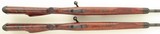 Matched pair of custom Winchester pre-64 Model 70s in .270 and .30-06 by Jim Dubell, AAA walnut, banded, skeleton, Conetrol, 7.4 pounds, layaway - 4 of 12