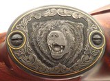 Stunning custom Winchester pre-64 70 .375 H&H, Tom Burgess, Monty Kennedy, Lee Griffiths, five game scenes, exhibition English, unfired, layaway - 11 of 15