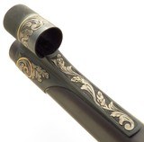 Stunning custom Winchester pre-64 70 .375 H&H, Tom Burgess, Monty Kennedy, Lee Griffiths, five game scenes, exhibition English, unfired, layaway - 12 of 15