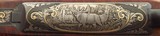 Stunning custom Winchester pre-64 70 .375 H&H, Tom Burgess, Monty Kennedy, Lee Griffiths, five game scenes, exhibition English, unfired, layaway - 9 of 15