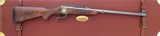 Luxus Arms Presentation Grade serial number 1 .375 H&H Magnum show rifle, cased, exhibition Turkish, gold relief busts, unfired, layaway