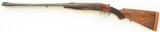 Lang .470 Nitro Express double rifle, London, 26-inch, Turnbull restoration, tight, good bores, 15-inch LOP, 10.6 pounds, layaway - 2 of 15